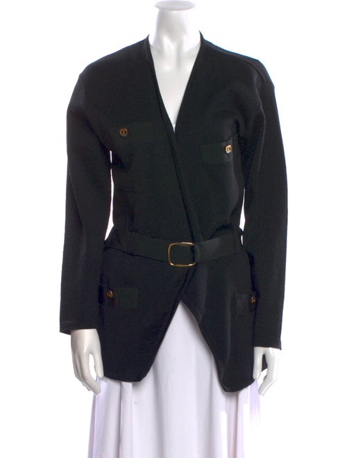 Salvatore Ferragamo Wool V-Neck Sweater