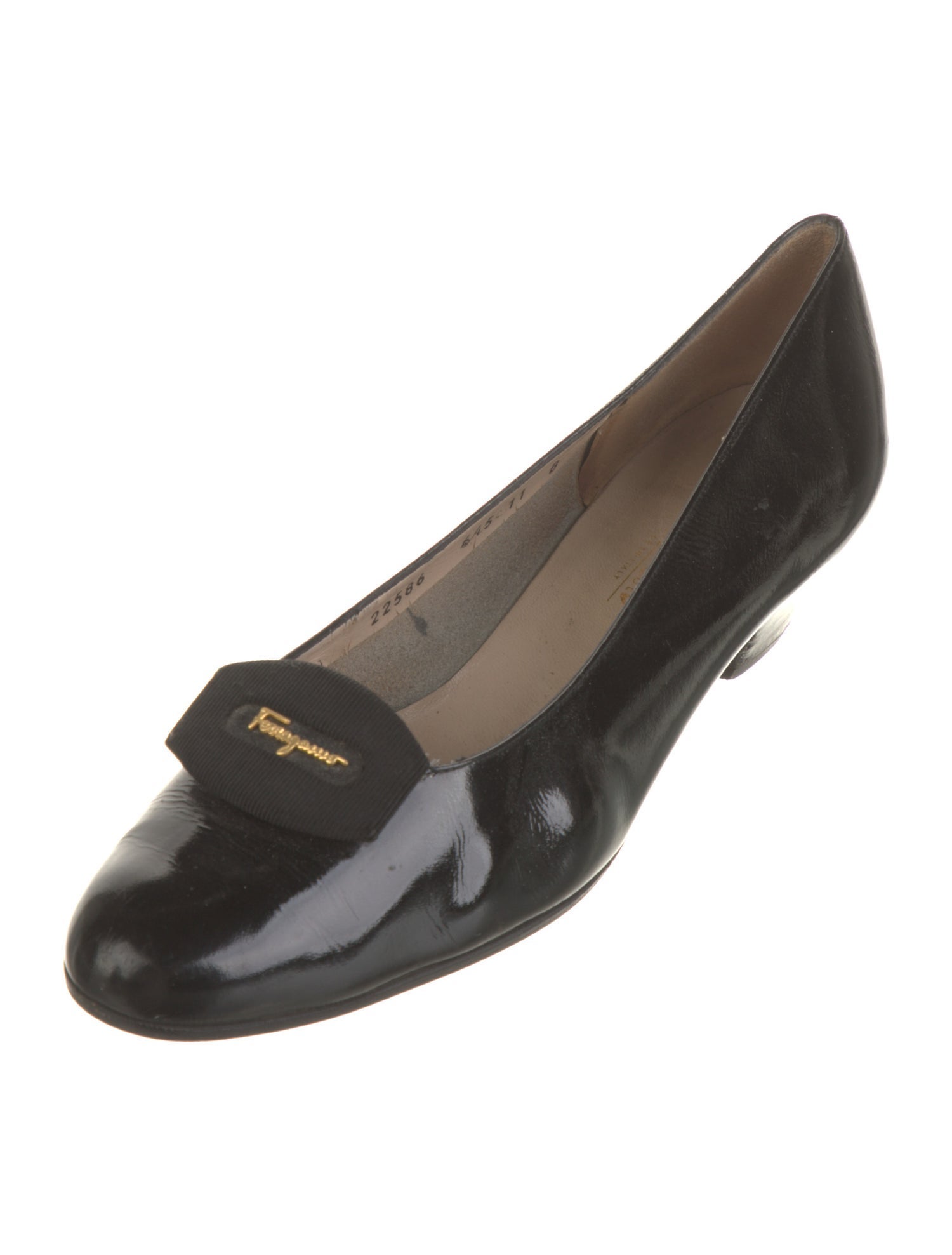 Salvatore Ferragamo Patent Leather Pumps