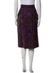 Salvatore Ferragamo Wool Knee-Length Skirt