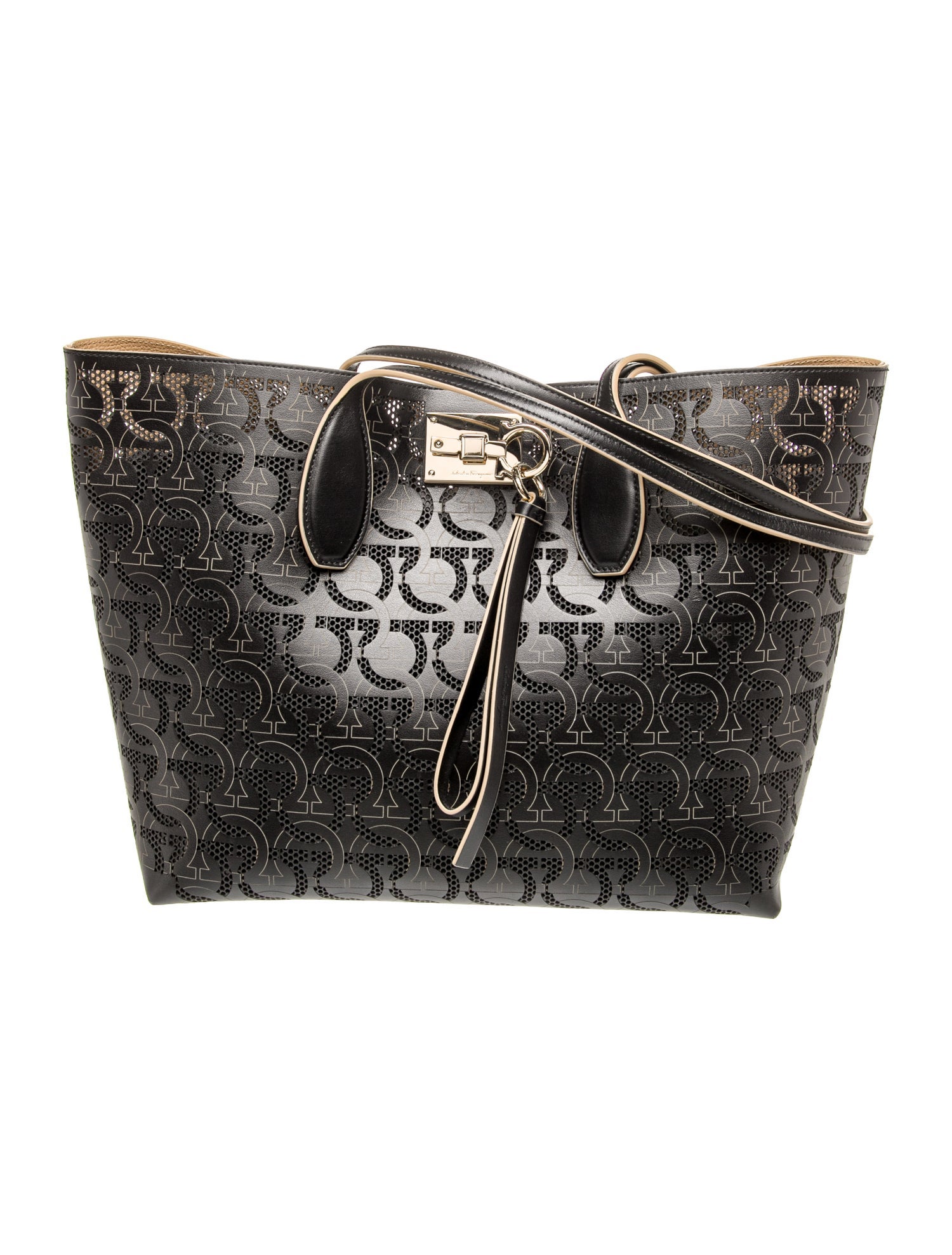 Salvatore Ferragamo Leather Bucket Bag