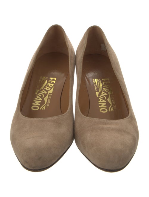 Salvatore Ferragamo Suede Pumps