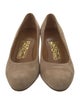Salvatore Ferragamo Suede Pumps