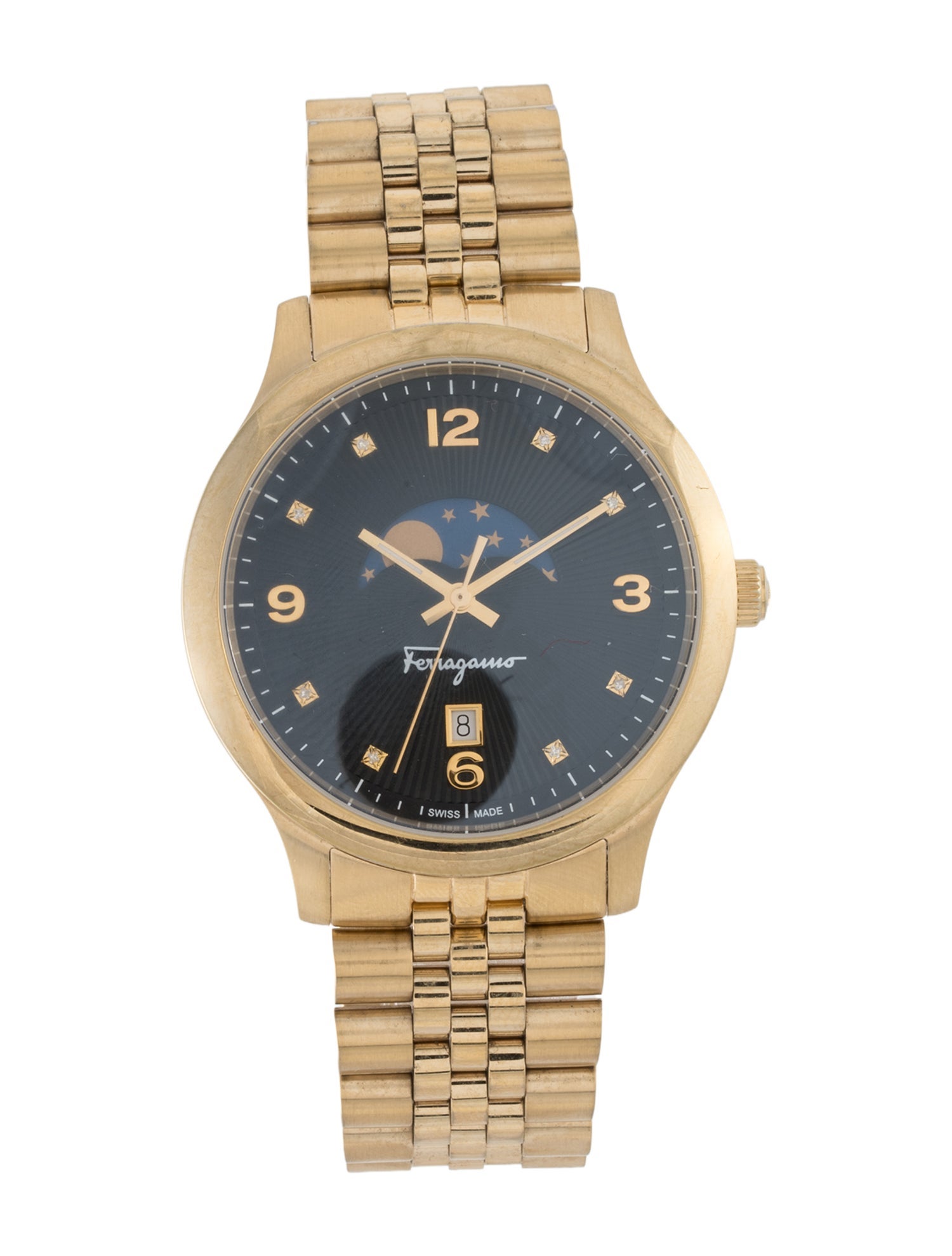 Salvatore Ferragamo Duo Moonphase Watch