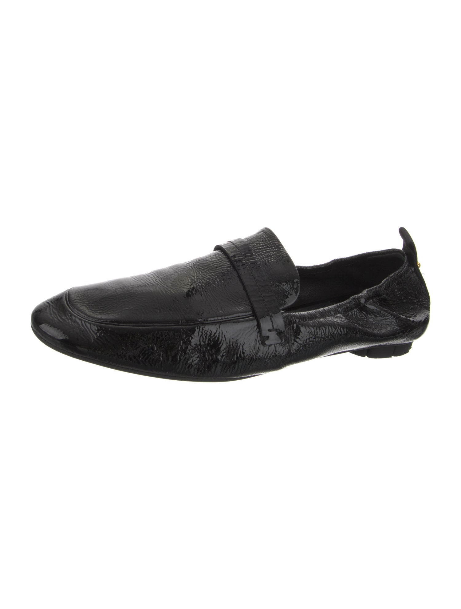 Salvatore Ferragamo Embossed Leather Loafers