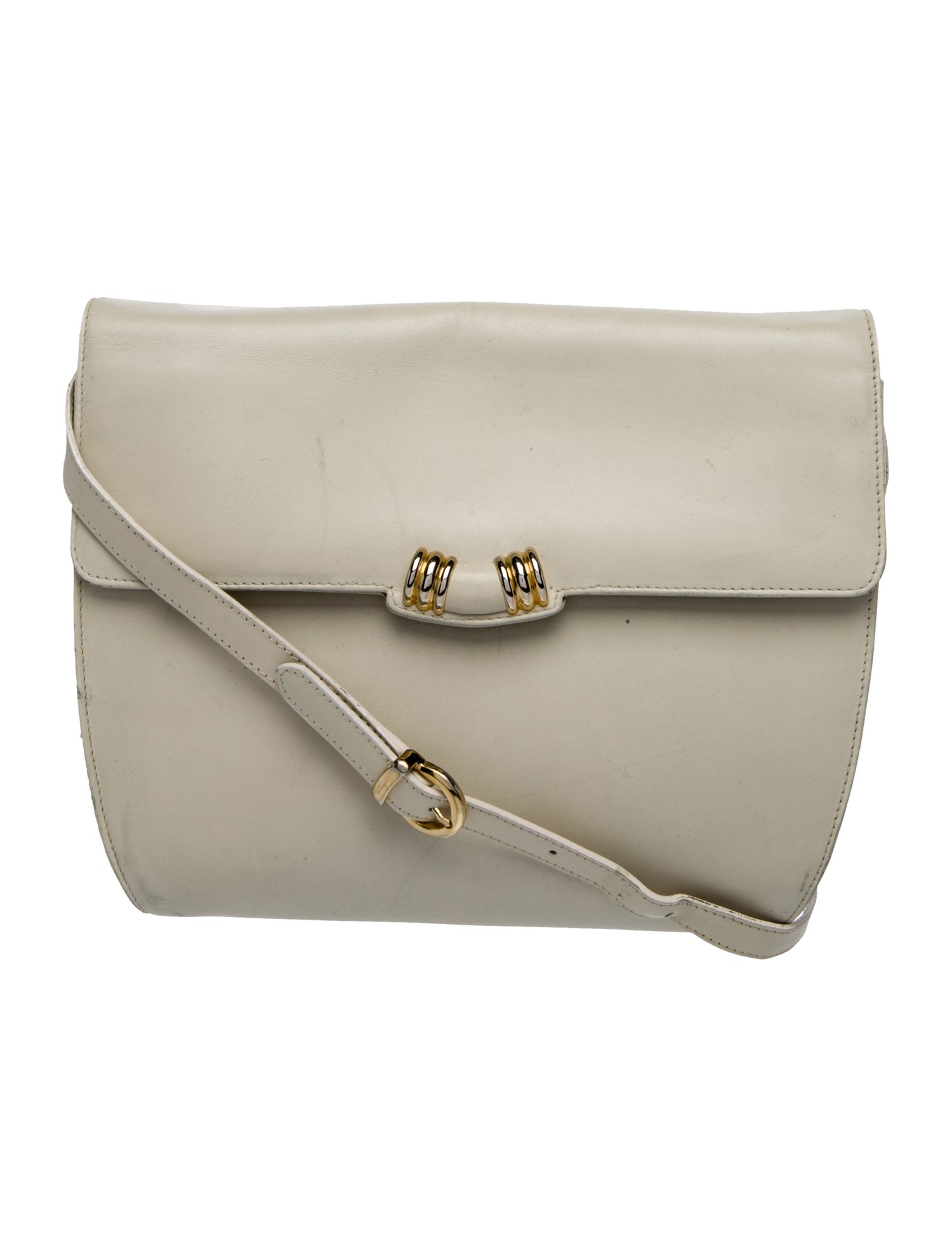 Salvatore Ferragamo Leather Evening Bag Vintage