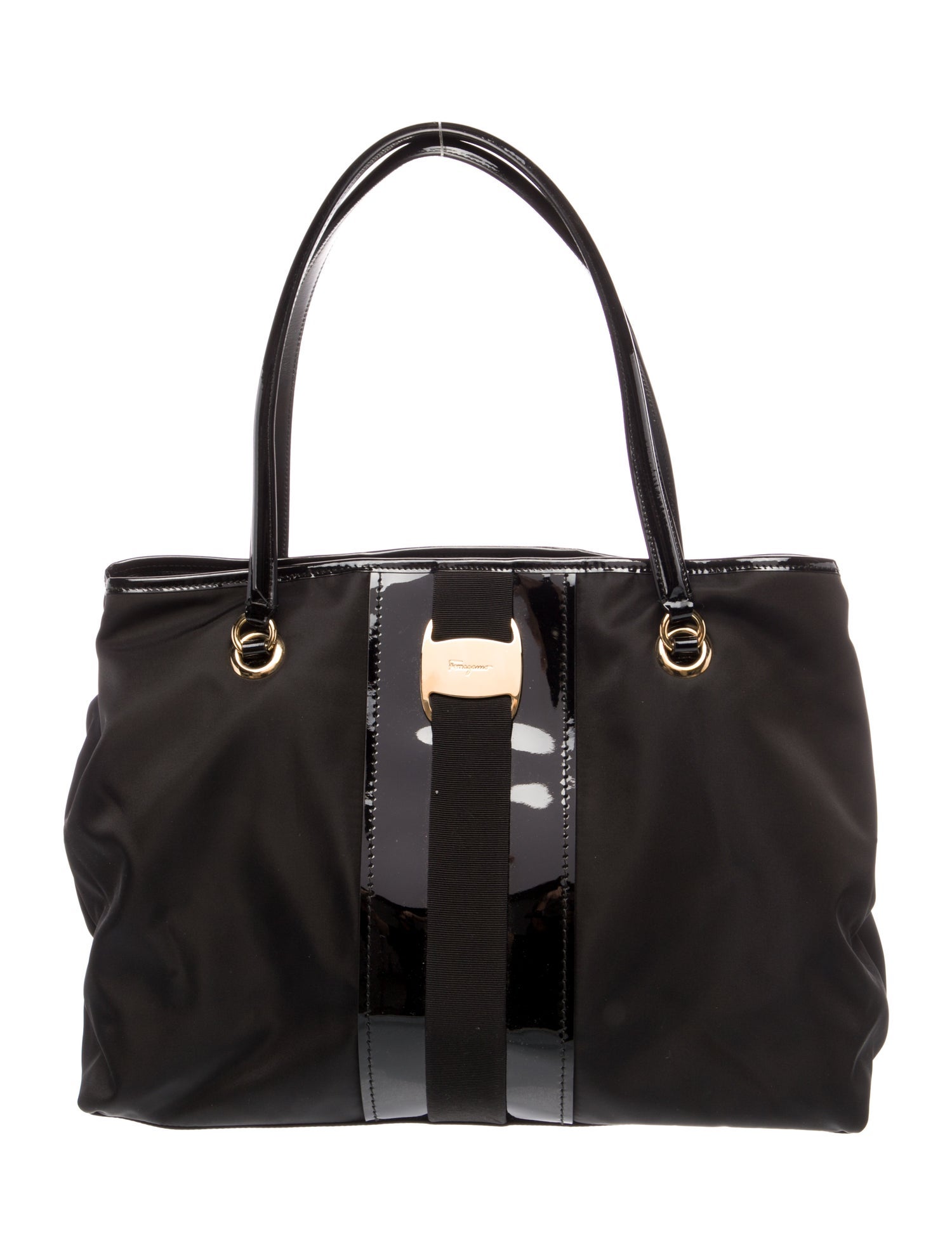 Salvatore Ferragamo Nylon Tote