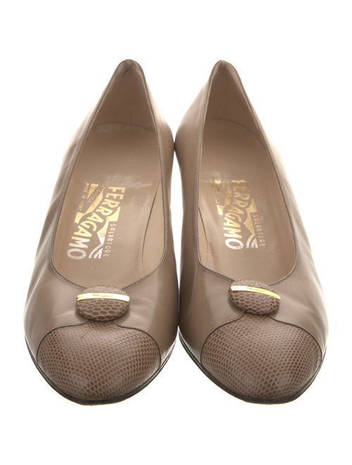 Salvatore Ferragamo Leather Pumps