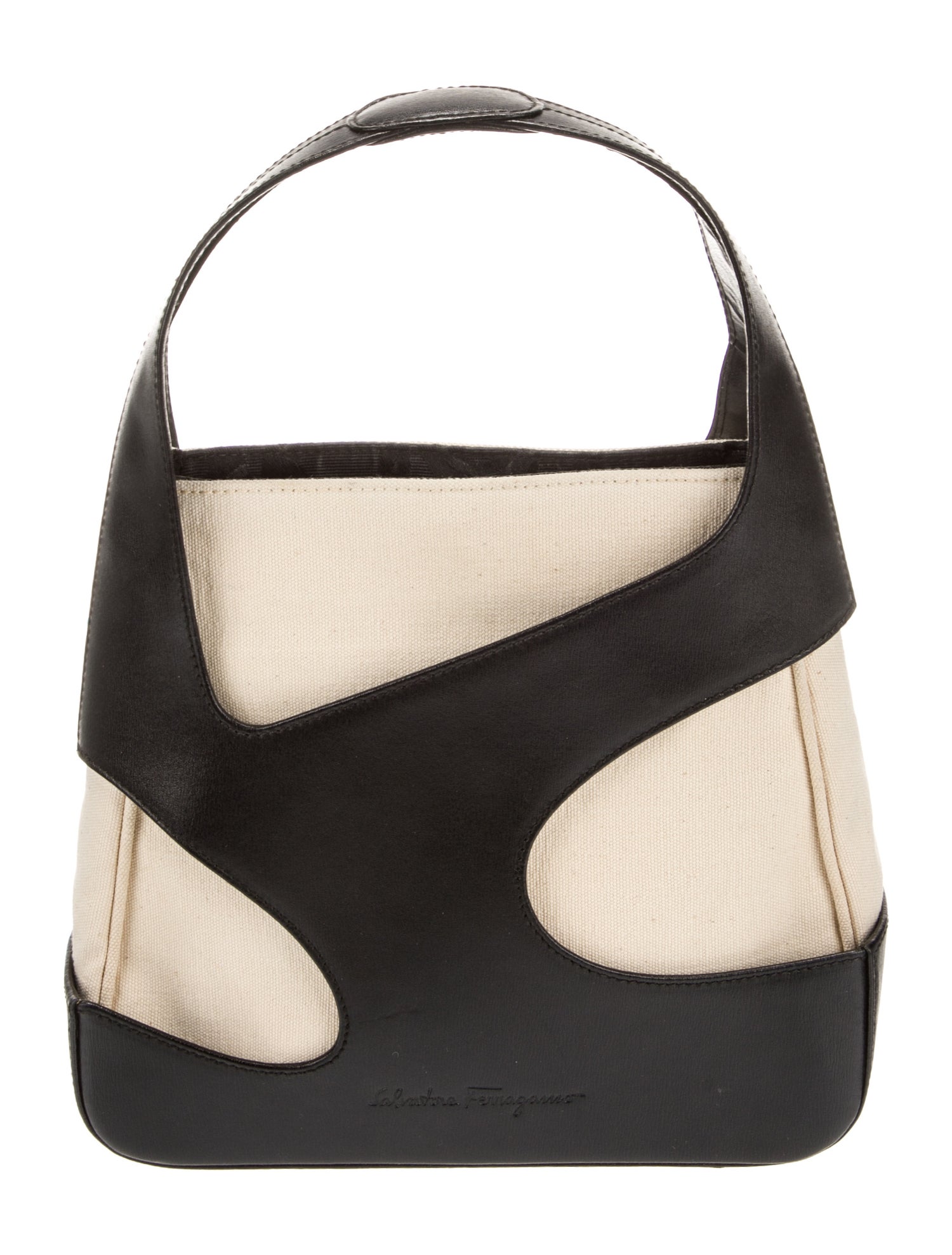 Salvatore Ferragamo Leather Top Handle Bag