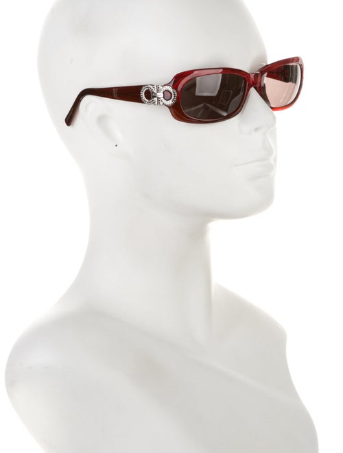 Salvatore Ferragamo Square Tinted Sunglasses