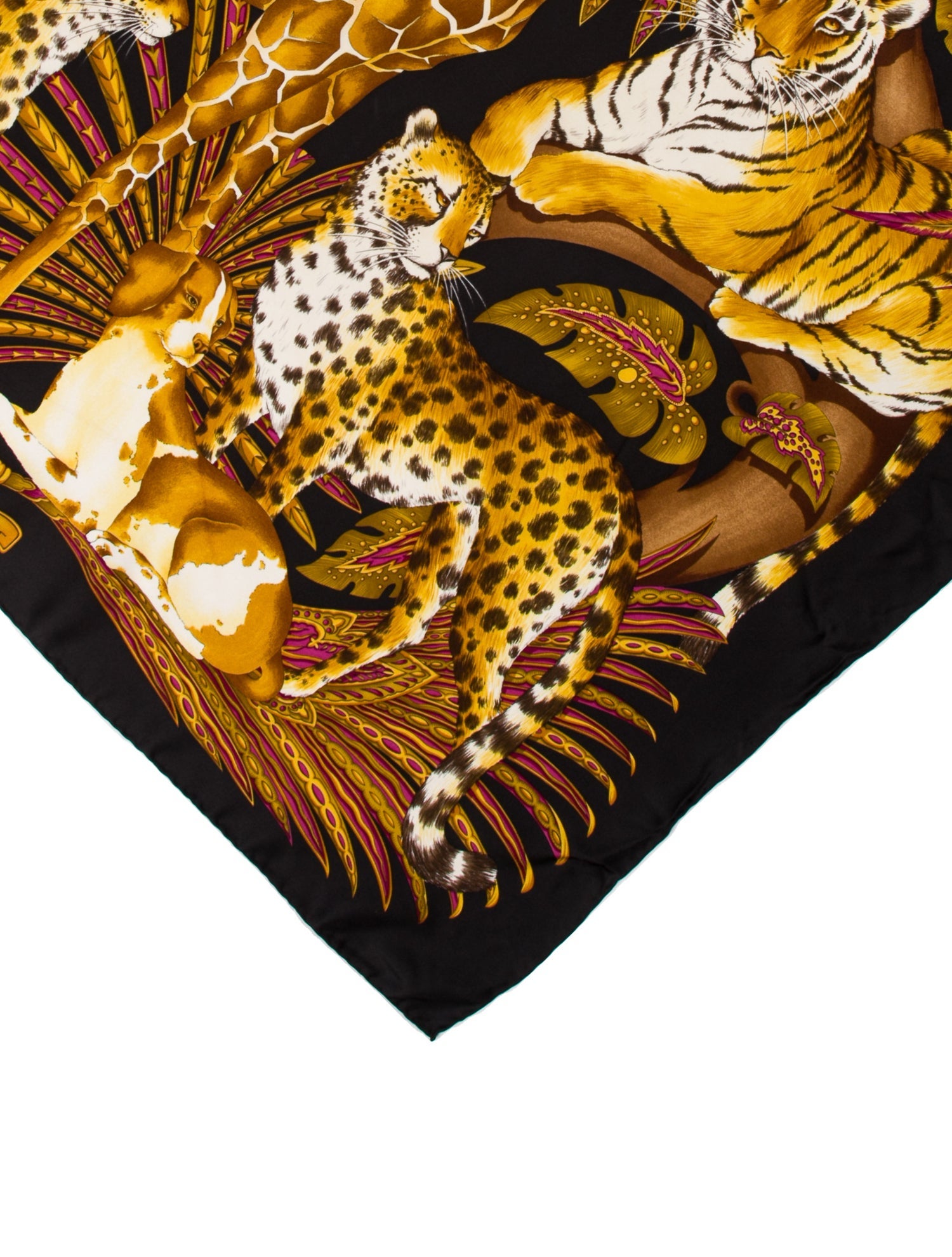 Salvatore Ferragamo Silk Printed Scarf