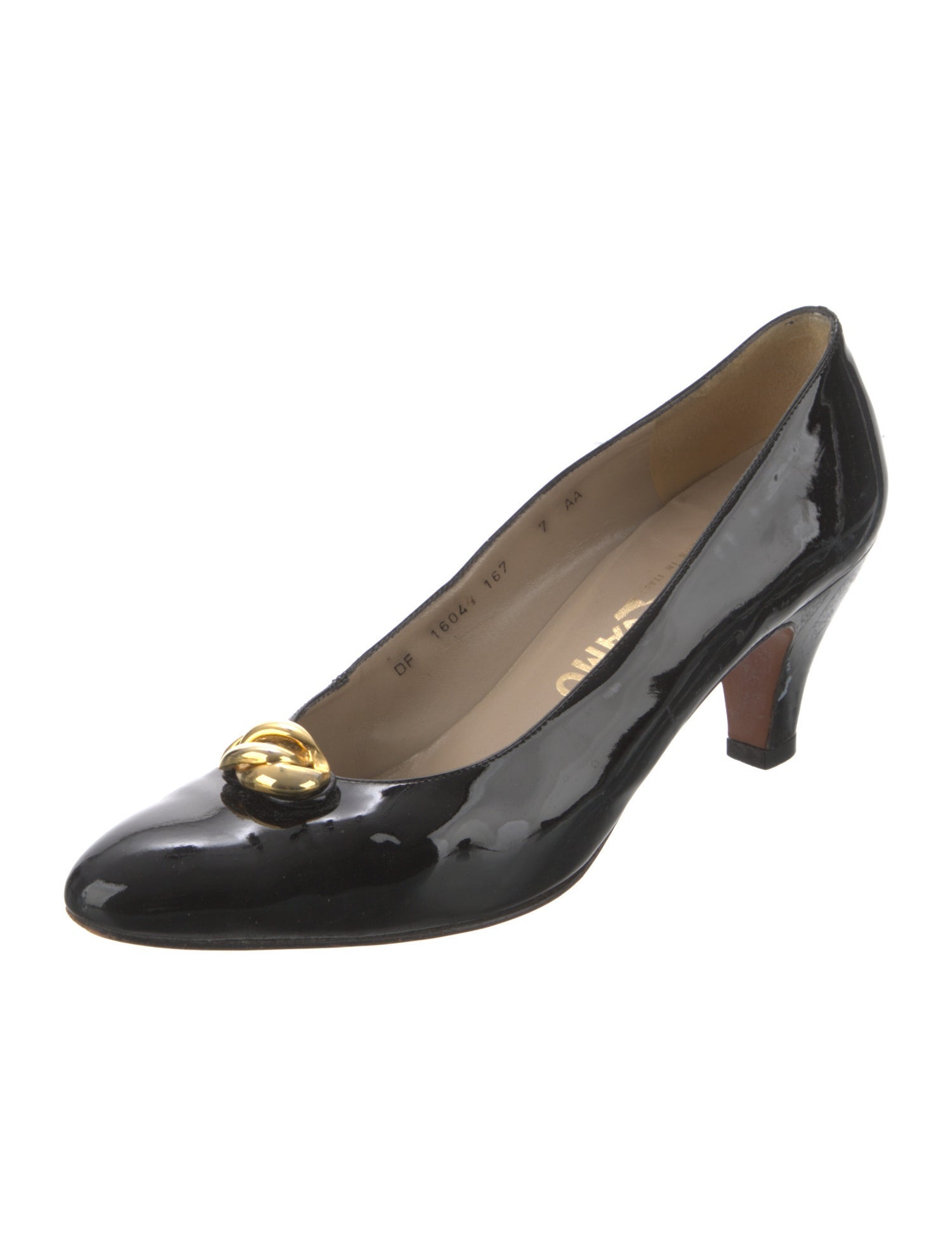 Salvatore Ferragamo Patent Leather Pumps