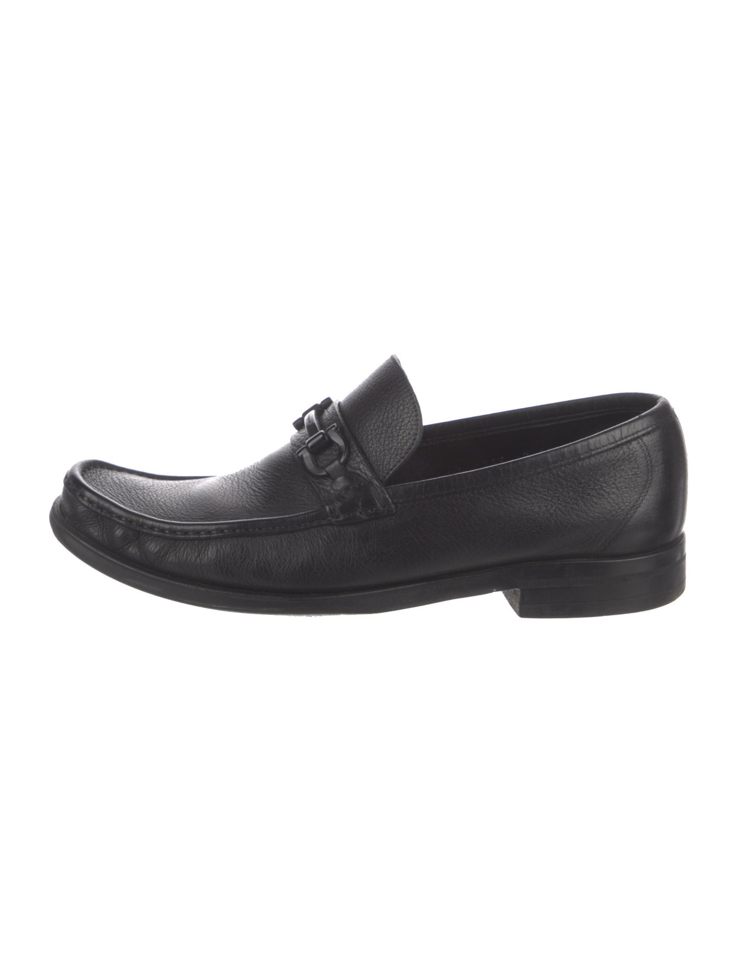 Salvatore Ferragamo Leather Dress Loafers