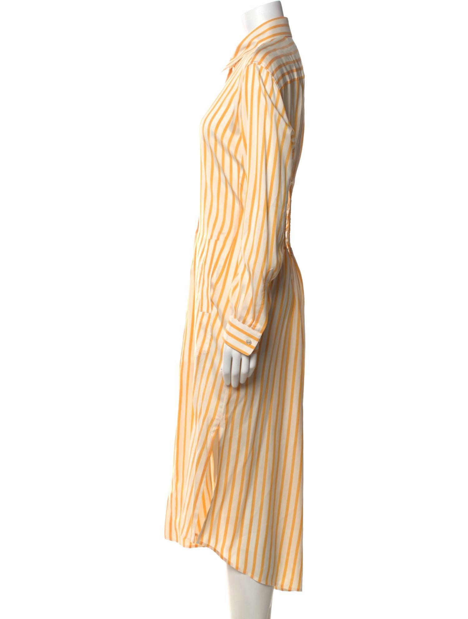 Salvatore Ferragamo Silk Midi Length Dress