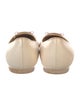 Salvatore Ferragamo Vara Bow Accent Leather Ballet Flats