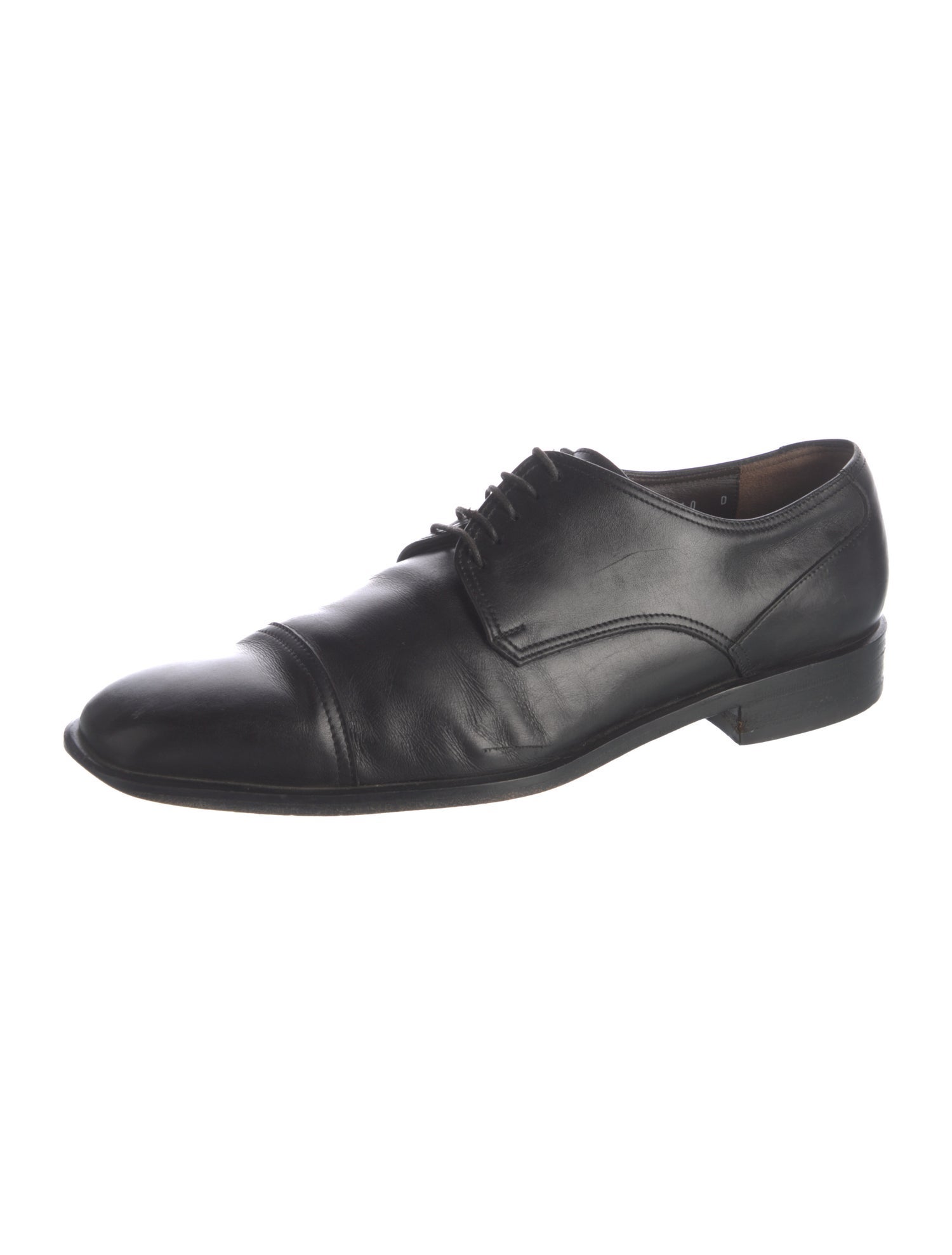 Salvatore Ferragamo Leather Derby Shoes