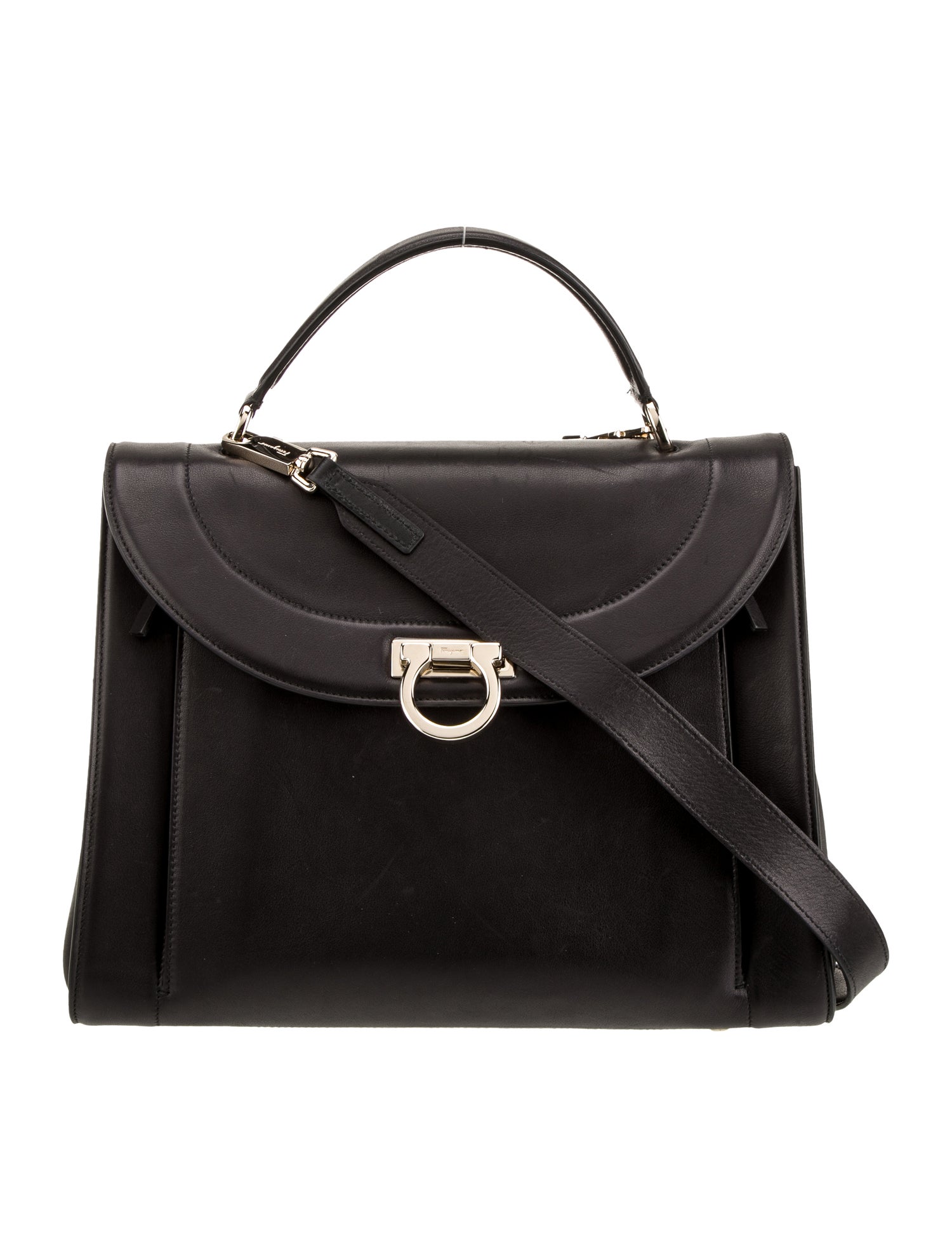 Salvatore Ferragamo Leather Shoulder Bag
