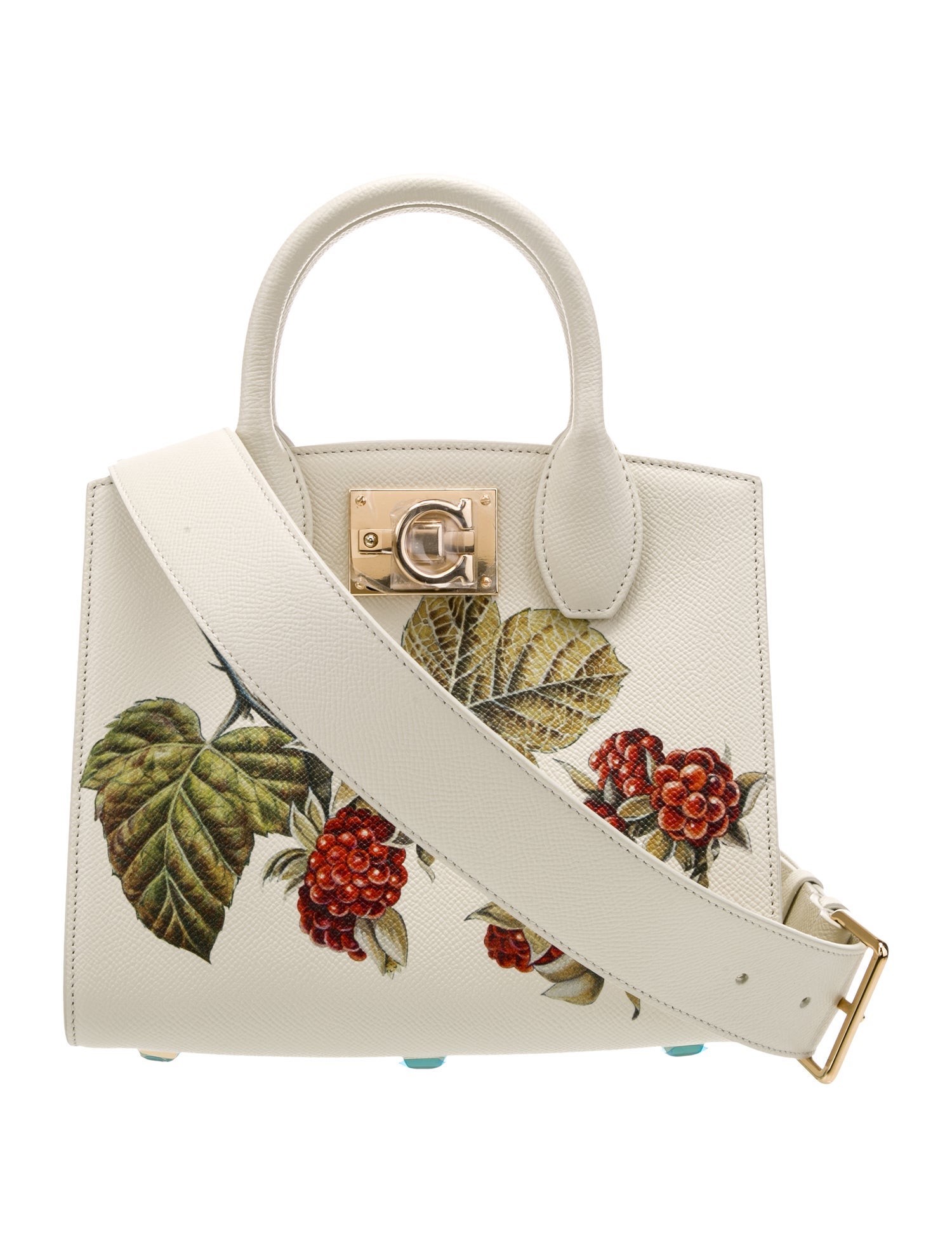 Salvatore Ferragamo Leather Studio Box XS w/ Tags