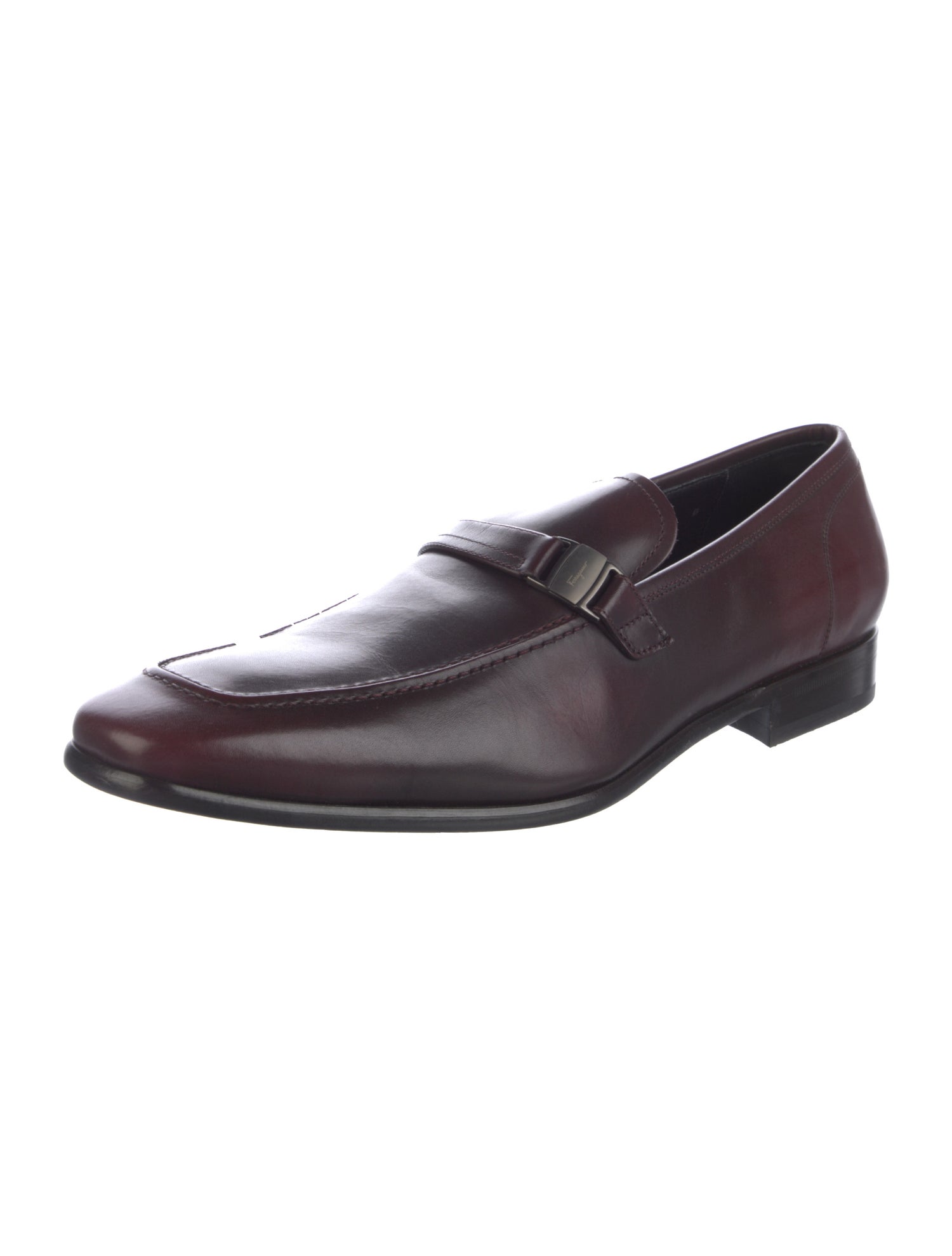 Salvatore Ferragamo Leather Dress Loafers