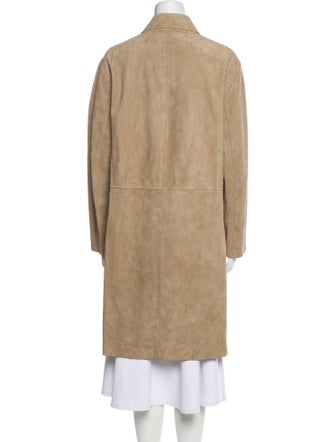 Salvatore Ferragamo Leather Coat