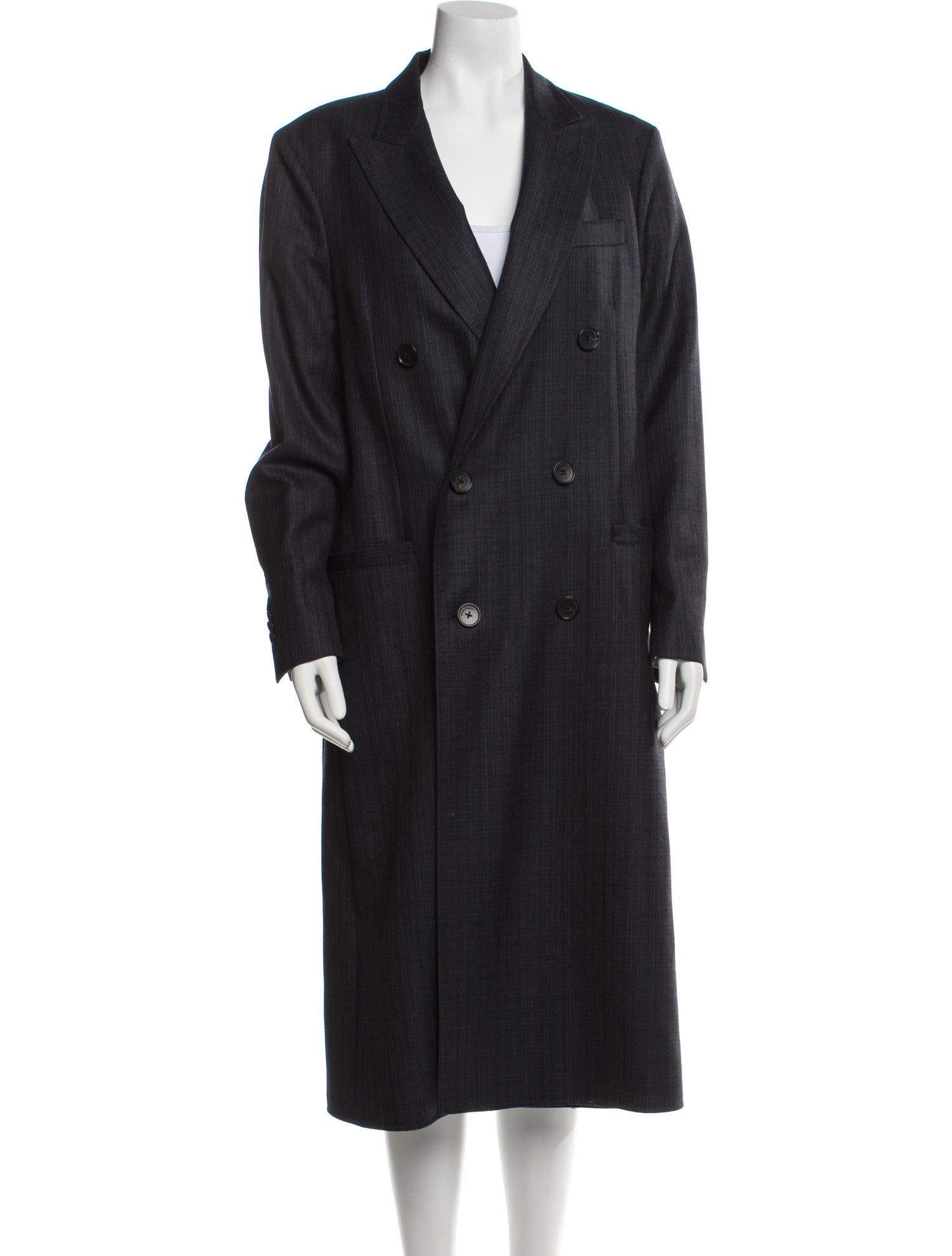 Salvatore Ferragamo Virgin Wool Trench Coat