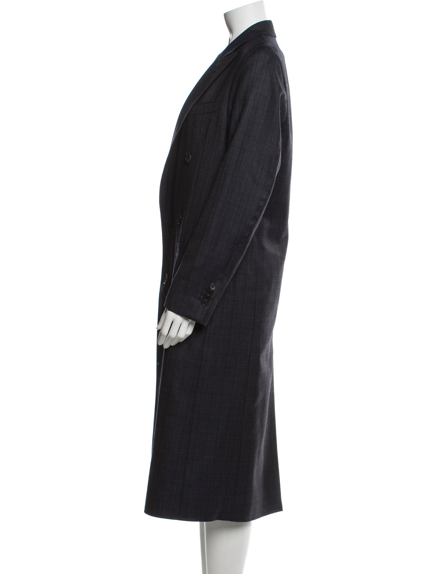 Salvatore Ferragamo Virgin Wool Trench Coat