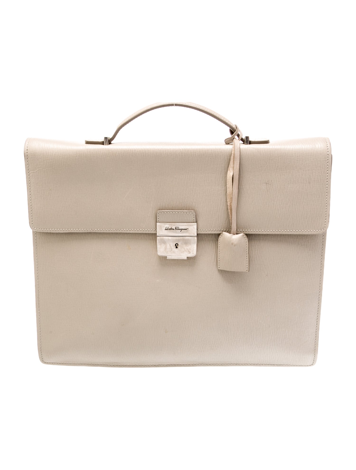 Salvatore Ferragamo Leather Briefcase