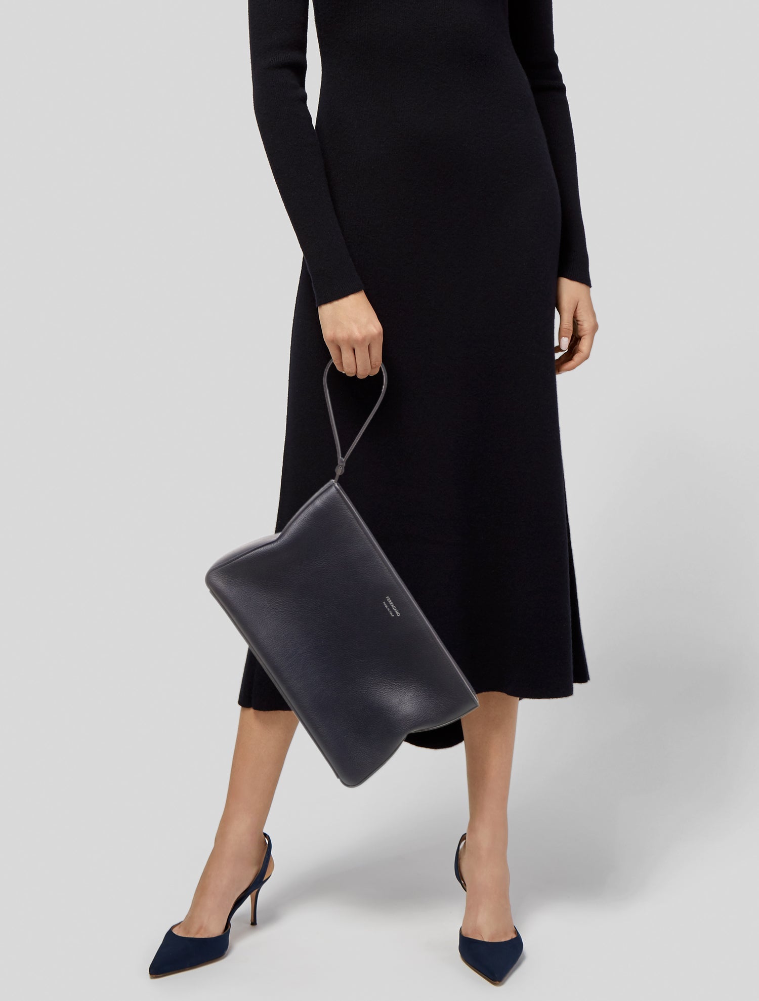 Ferragamo Leather Belt Bag