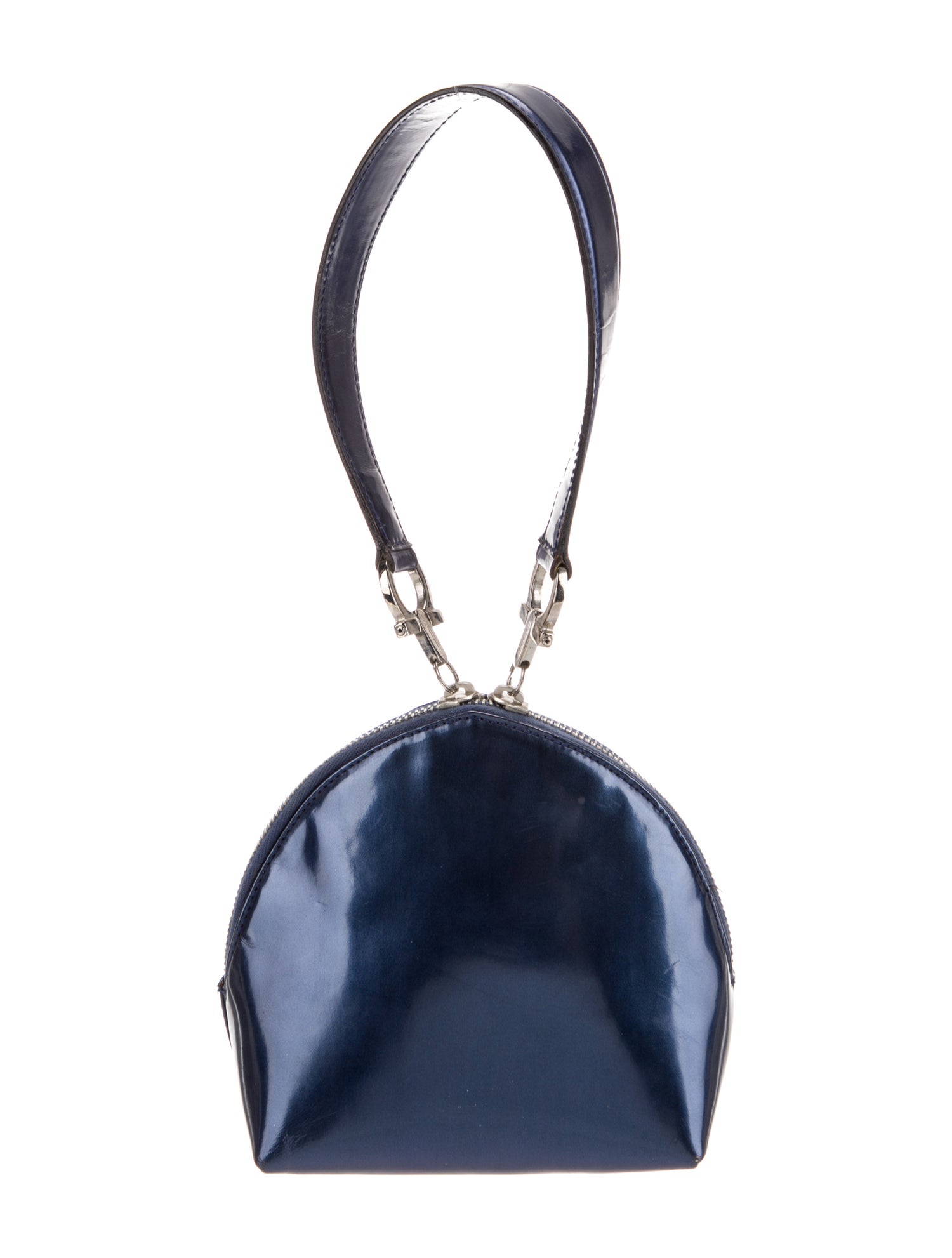 Salvatore Ferragamo Patent Leather Shoulder Bag