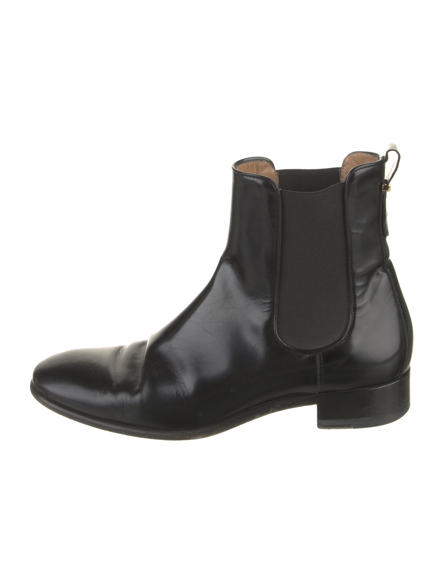 Salvatore Ferragamo Leather Chelsea Boots