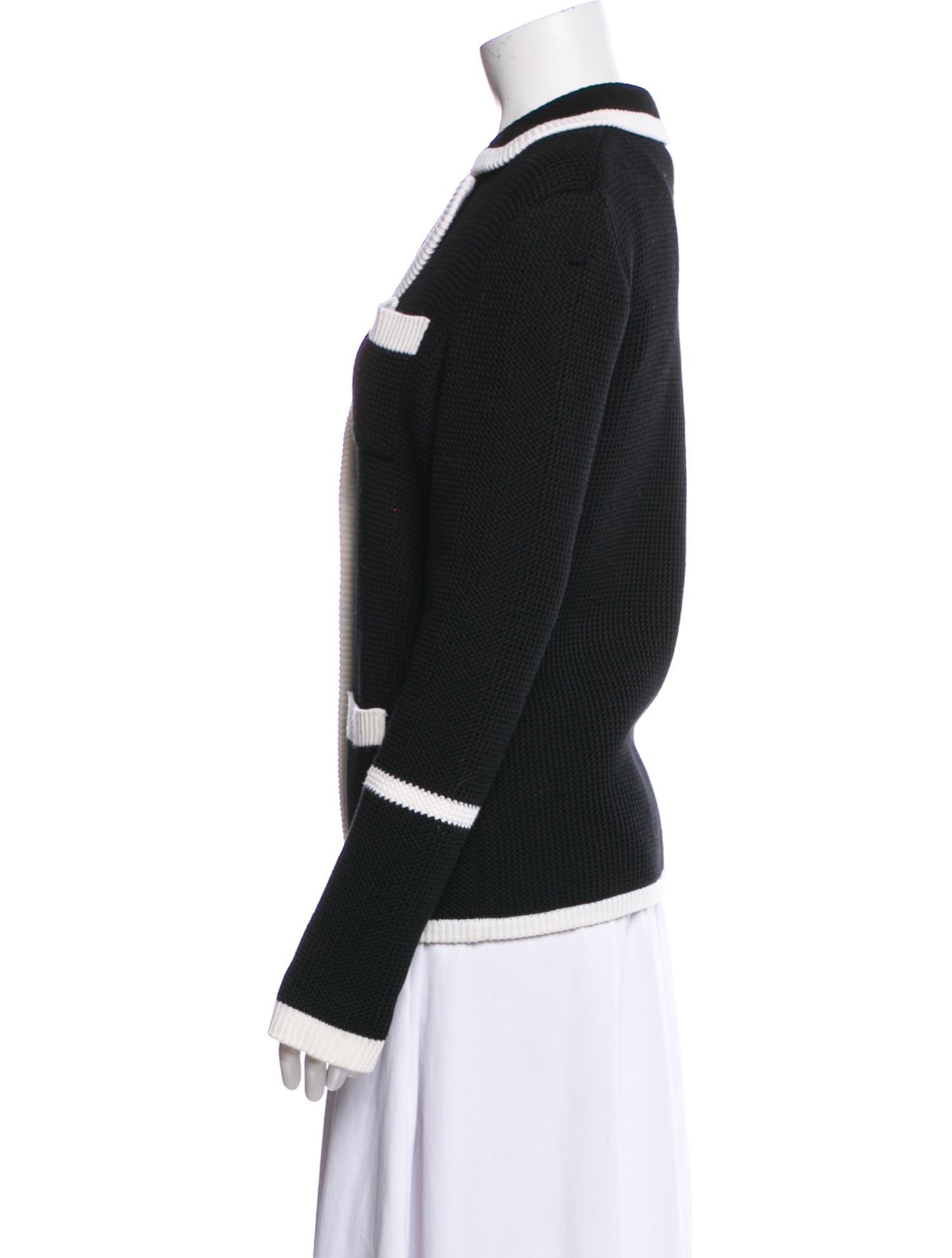 Salvatore Ferragamo Virgin Wool Colorblock Pattern Blazer