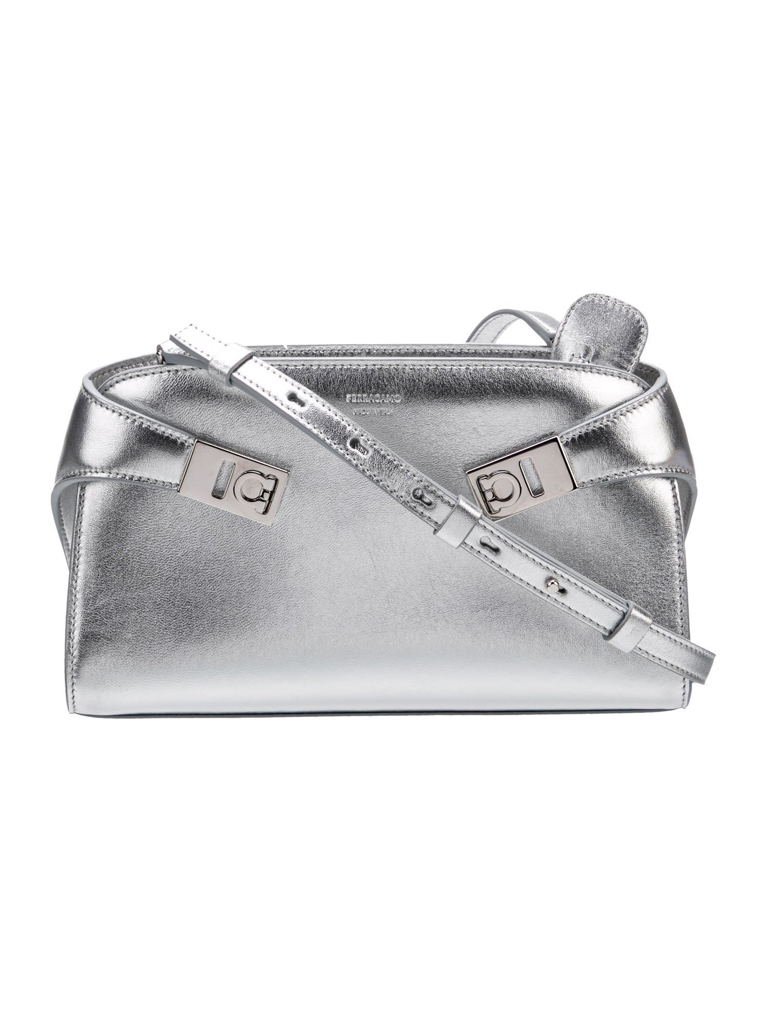 Salvatore Ferragamo Leather Hug Mini