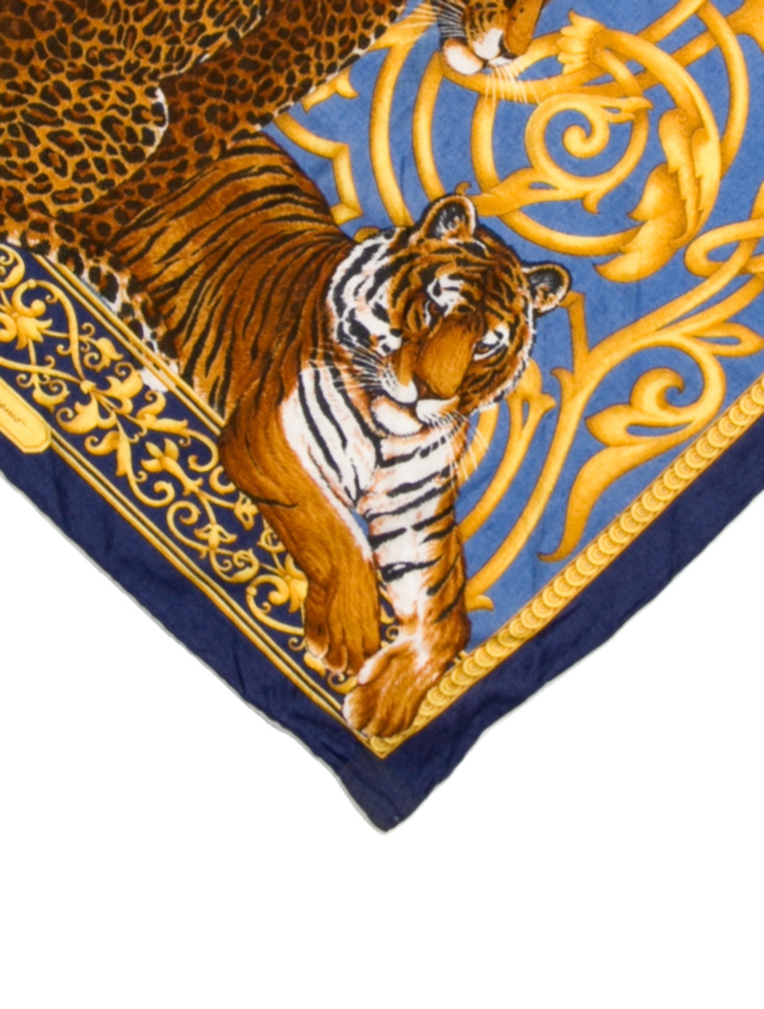 Salvatore Ferragamo Silk Printed Scarf