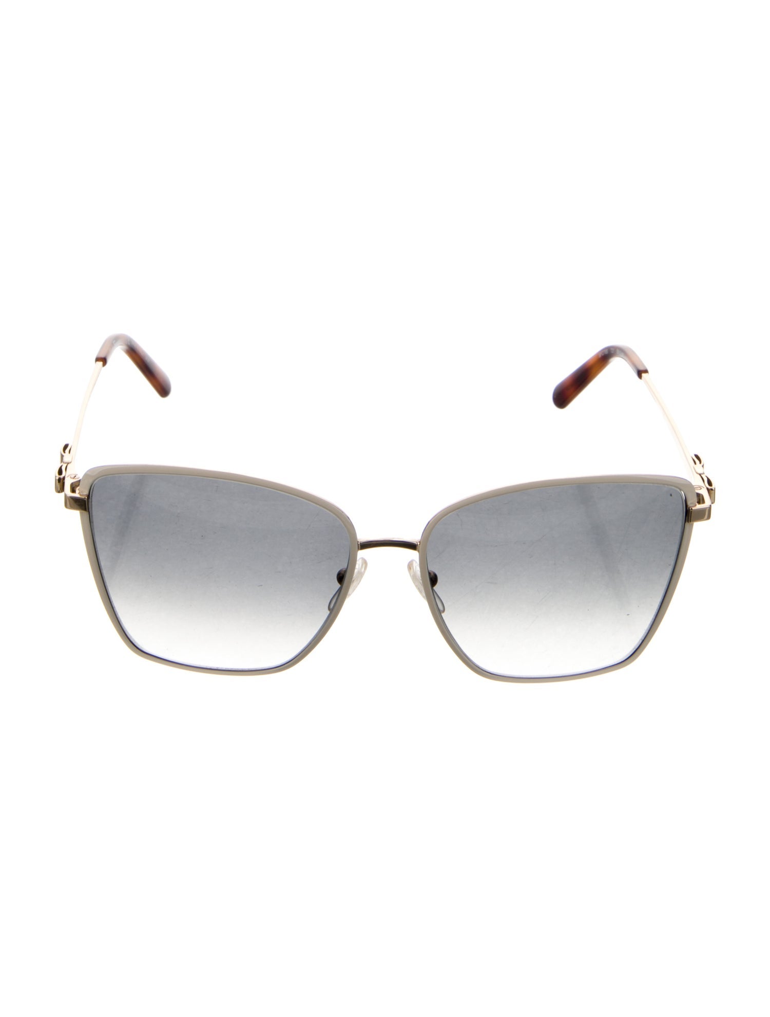 Salvatore Ferragamo Oversize Gradient Sunglasses