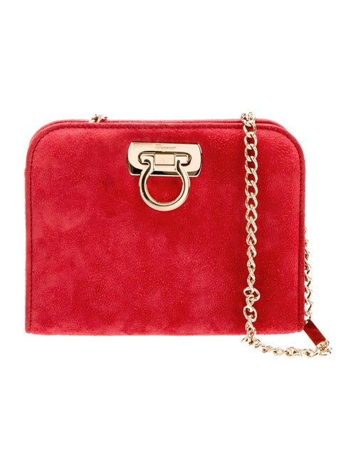 Salvatore Ferragamo Suede Shoulder Bag