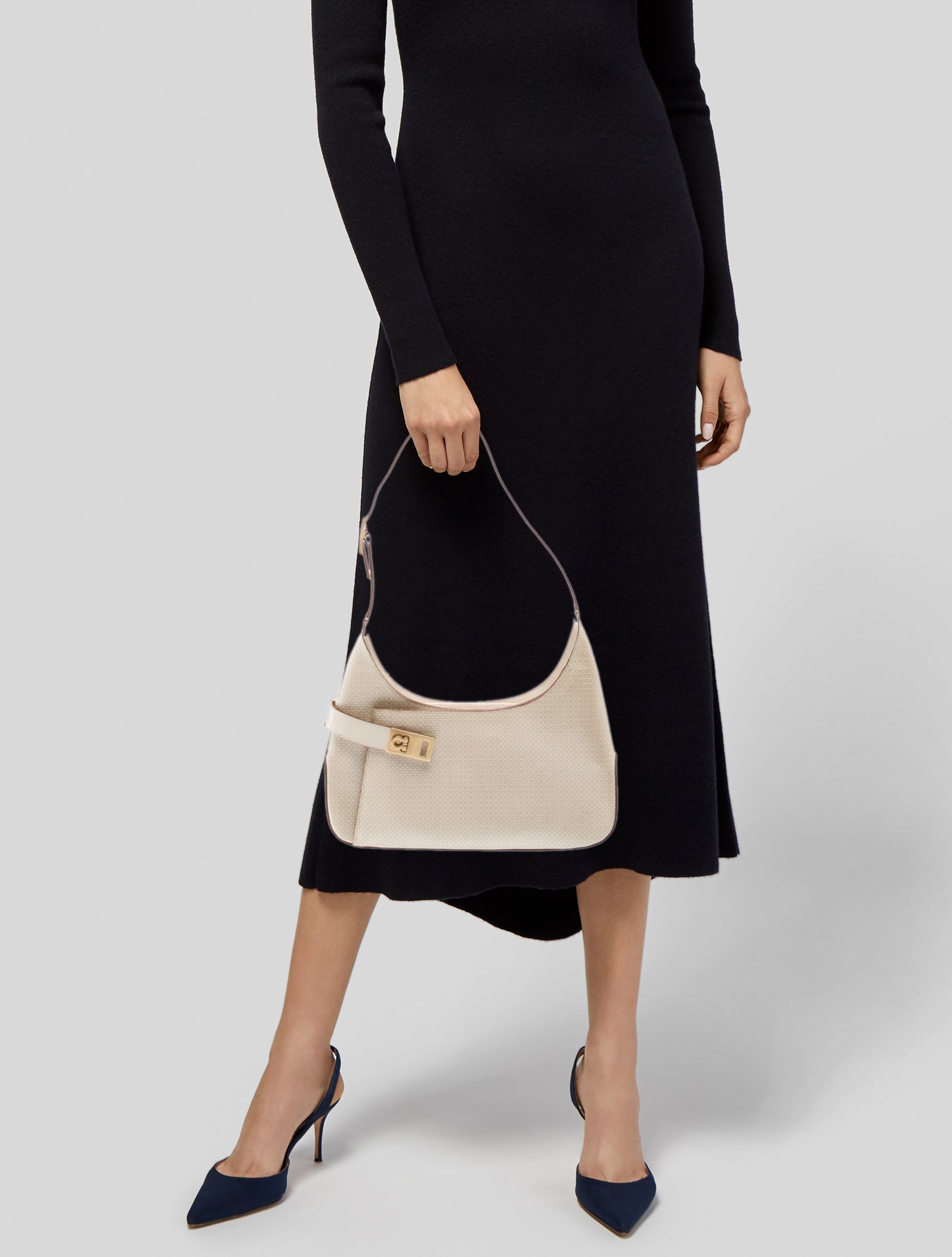 Salvatore Ferragamo Monogram Shoulder Bag