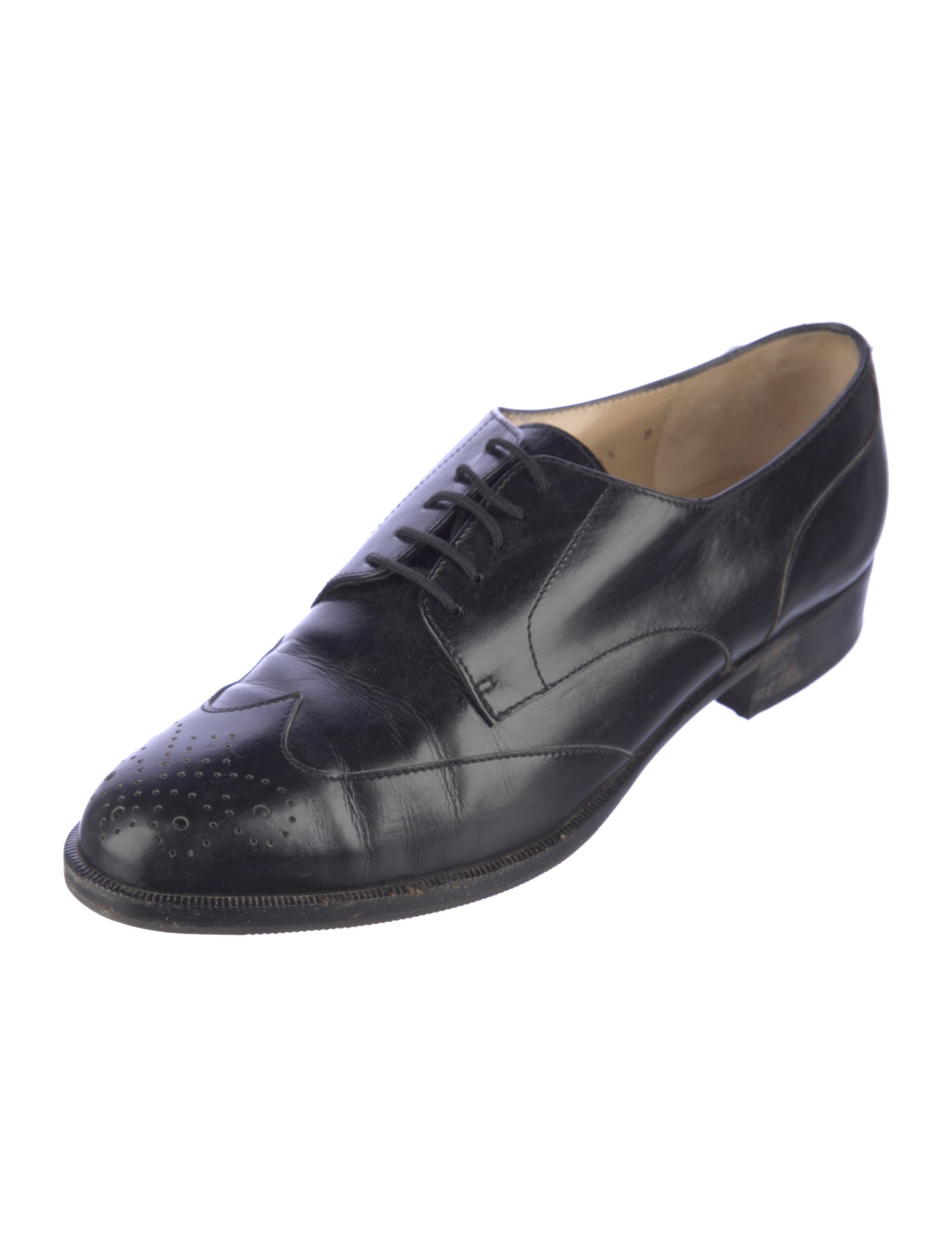 Salvatore Ferragamo Leather Oxfords