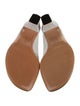 Salvatore Ferragamo Leather Flip Flops