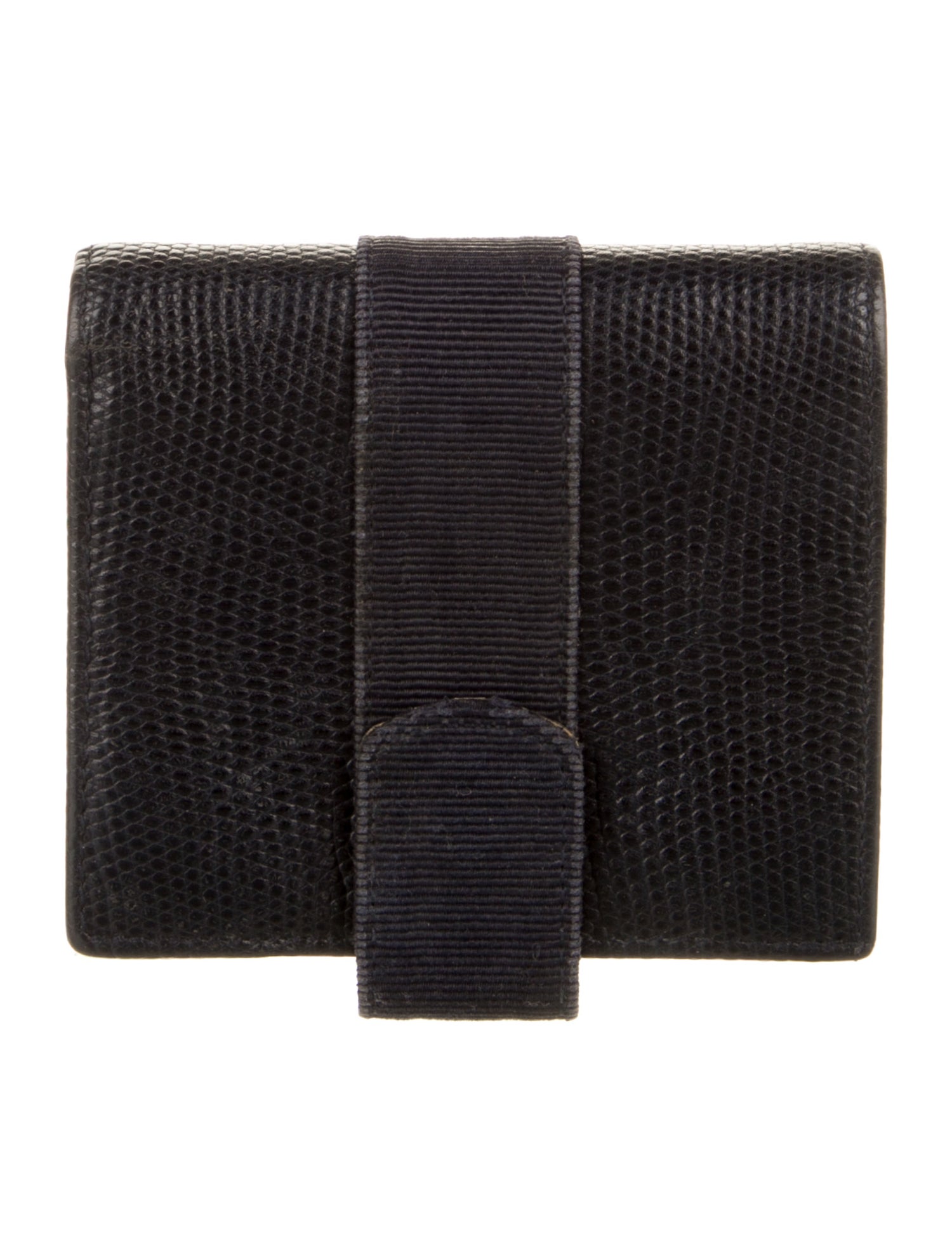 Salvatore Ferragamo Leather Compact Wallet