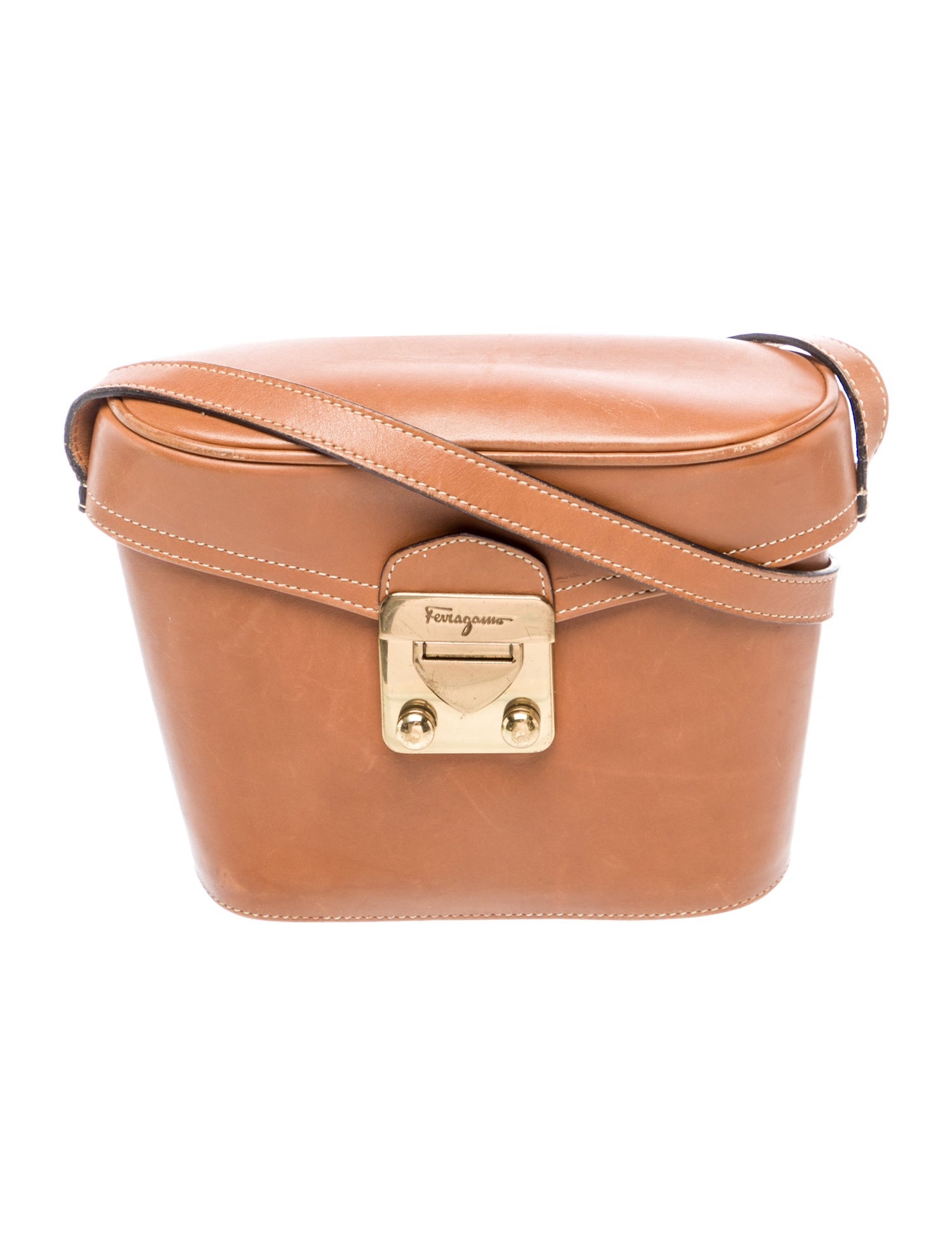 Salvatore Ferragamo Leather Crossbody Bag