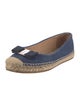 Salvatore Ferragamo Canvas Bow Accents Espadrilles
