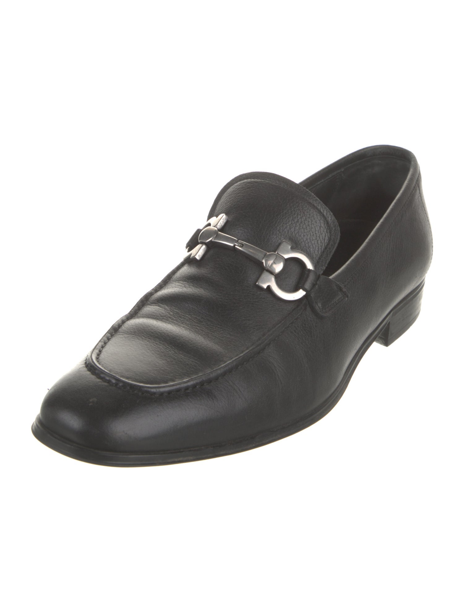 Salvatore Ferragamo Leather Dress Loafers