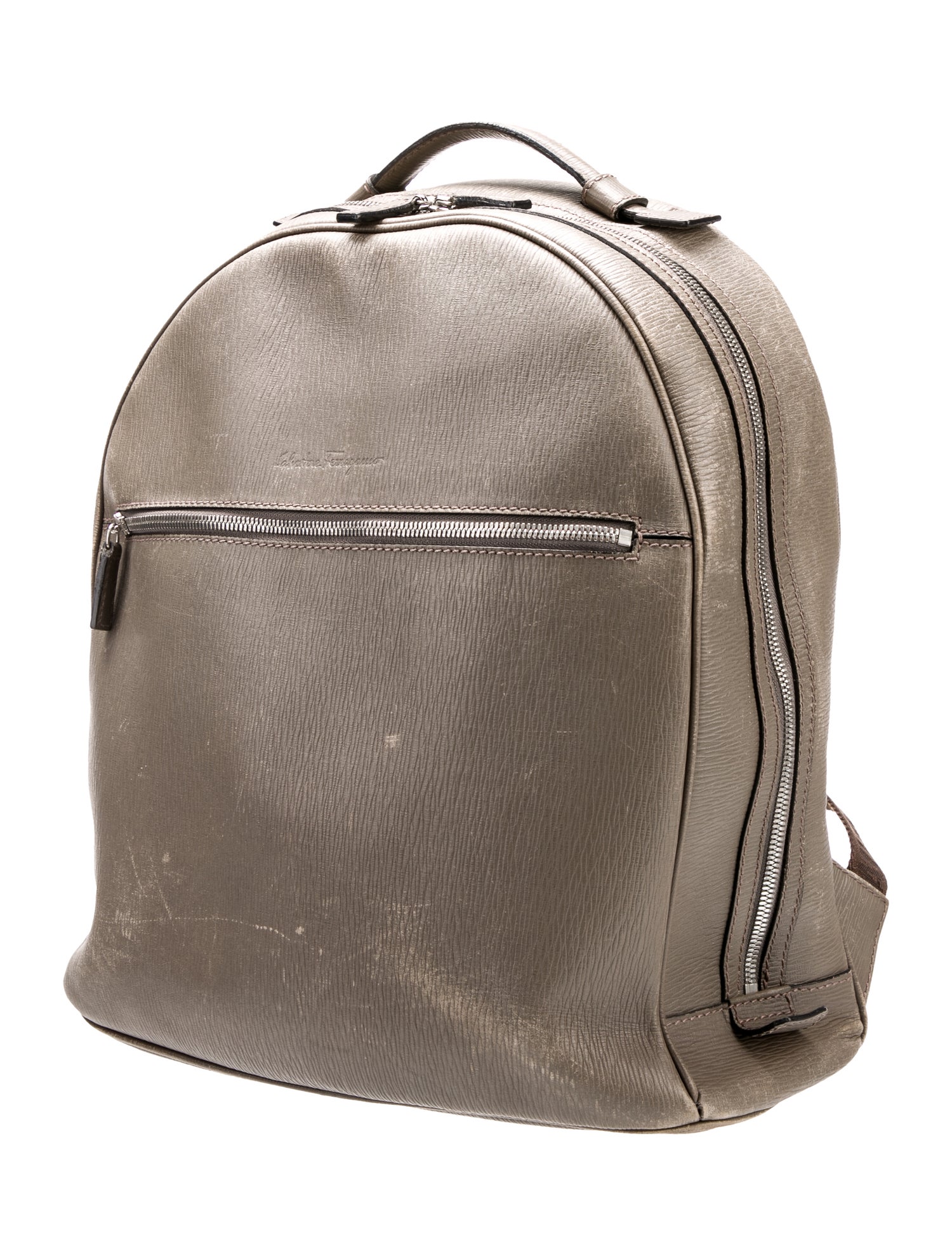 Salvatore Ferragamo Leather Backpack