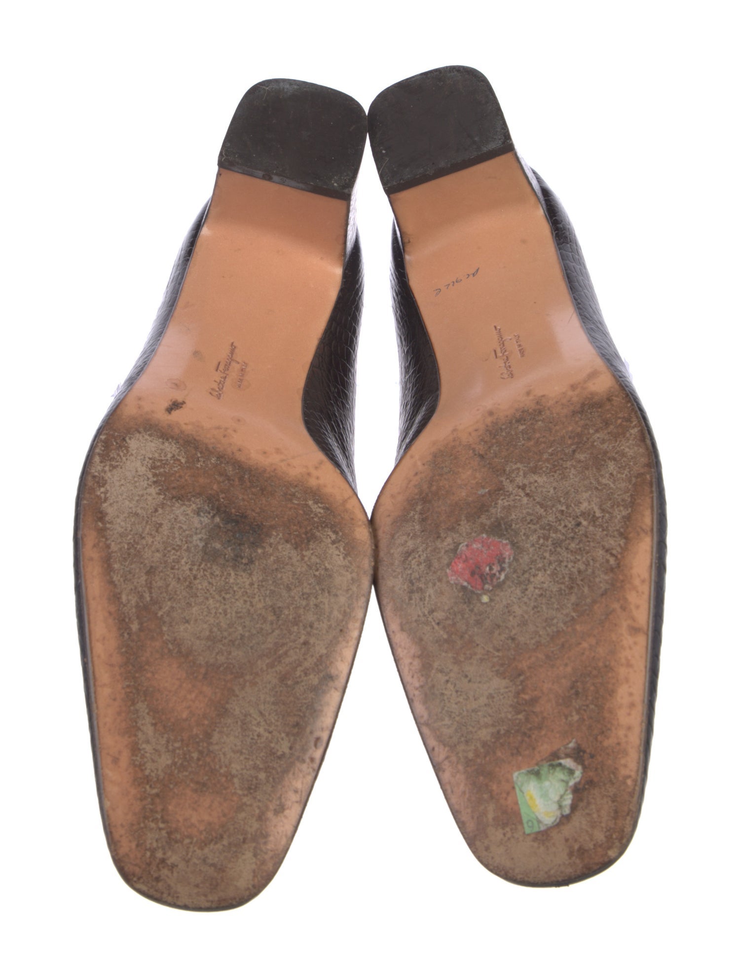 Salvatore Ferragamo Leather Pumps