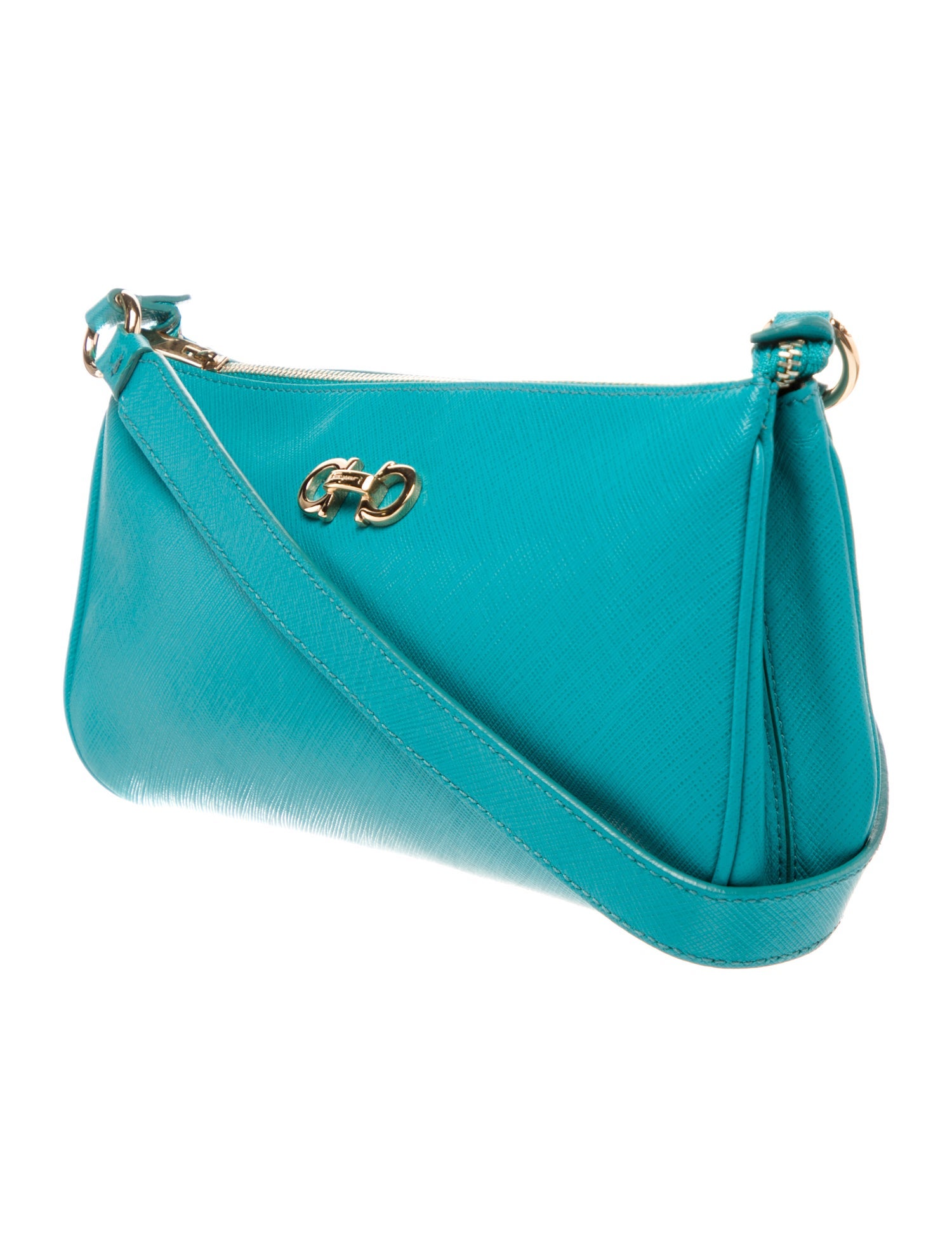 Salvatore Ferragamo Saffiano Leather Shoulder Bag