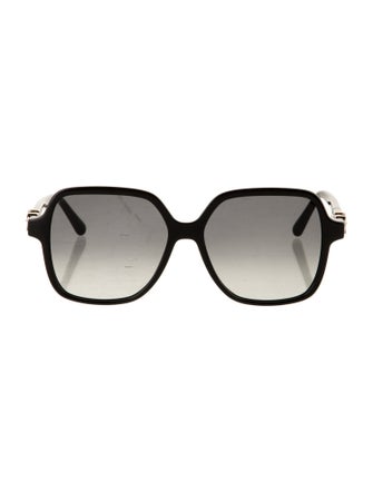Salvatore Ferragamo Oversize Gradient Sunglasses