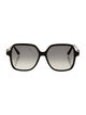 Salvatore Ferragamo Oversize Gradient Sunglasses