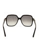 Salvatore Ferragamo Oversize Gradient Sunglasses
