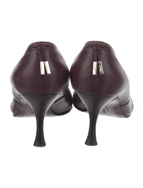 Salvatore Ferragamo Leather D'Orsay Pumps