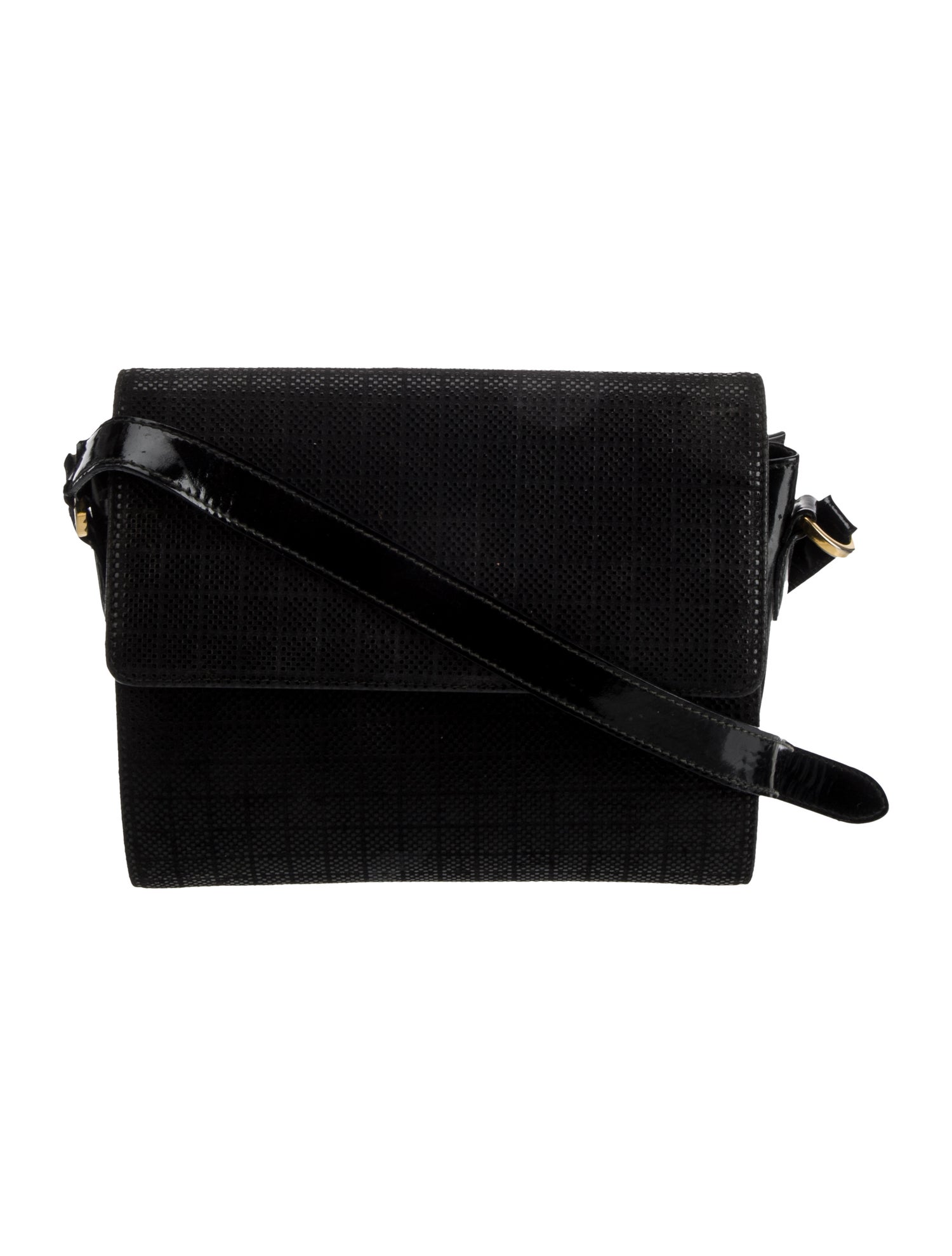 Salvatore Ferragamo Leather Messenger Bag