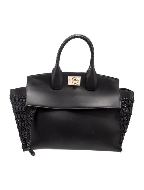 Salvatore Ferragamo Leather Studio Soft Large
